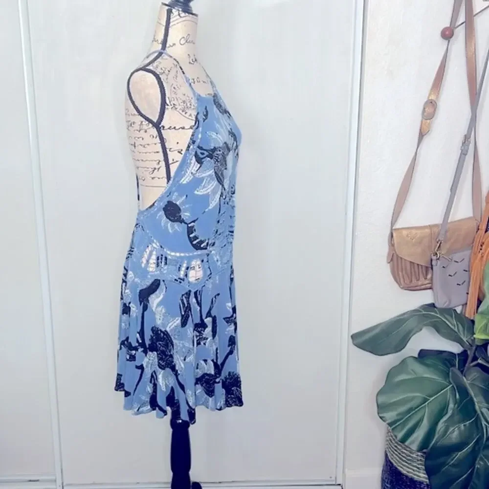 Free People Firefly Halter Slip Dress size Medium